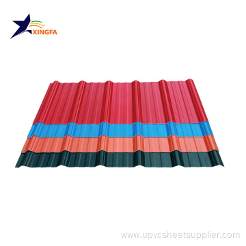 ASA Plastic Trapezoidal Roofing Sheet Shock Resistance